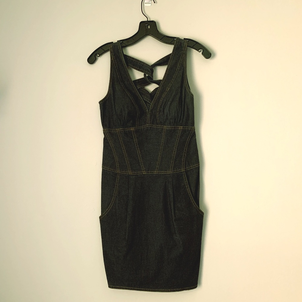 Nanette Lepore denim dress Size 0
